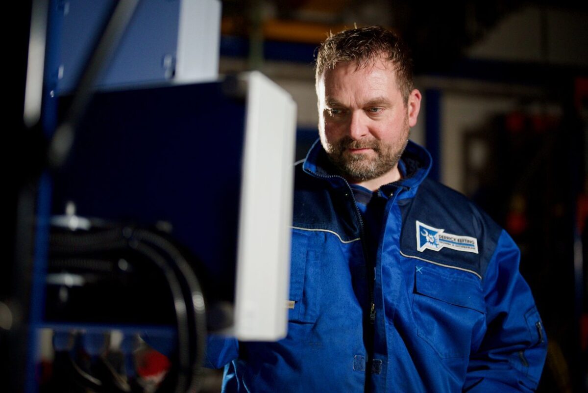 Machine van Eefting Techniek & Ontwikkeling in Ter Apel